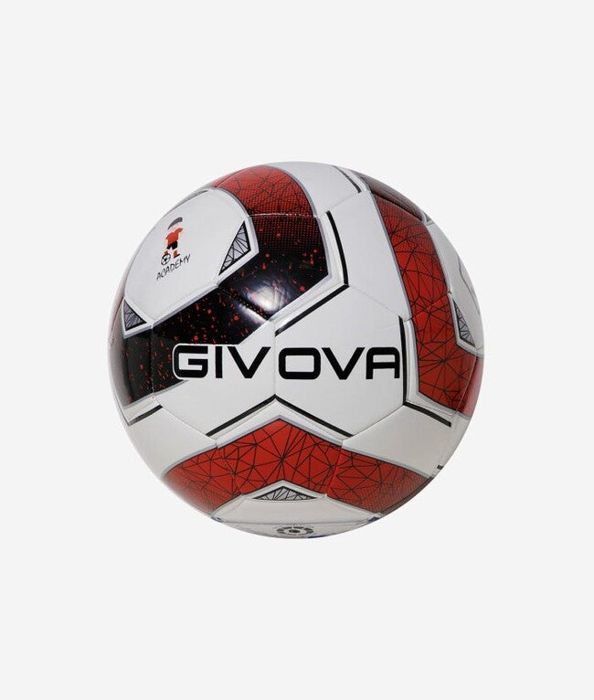 PALLONE ACADEMY SCHOOL NERO/ROSSO