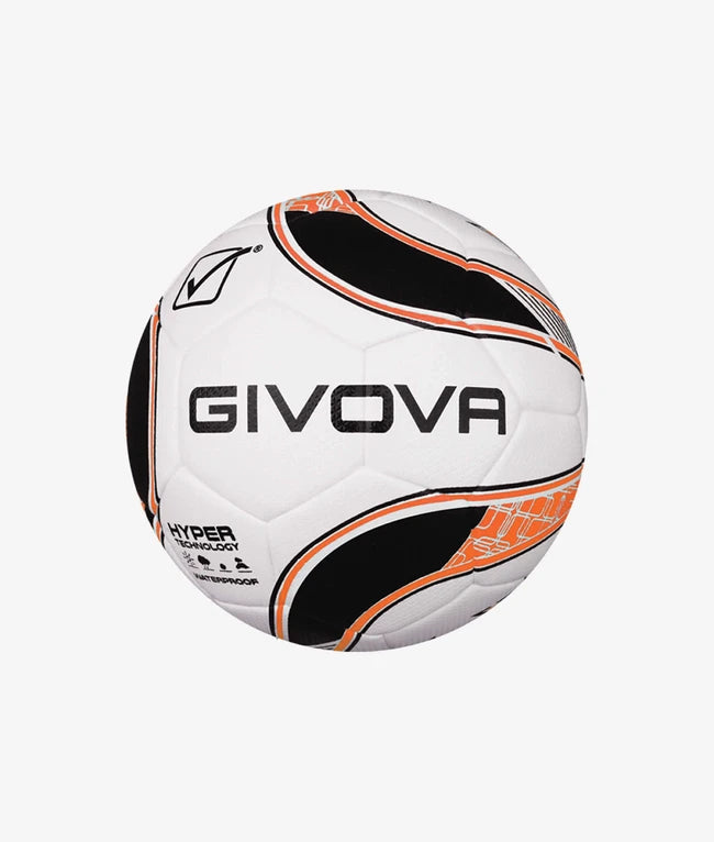 PALLONE MATCH HYPER NERO/ARANCIO FLUO