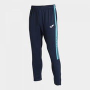 OLIMPIADA LONG PANTS NAVY FLUOR TURQUOISE NAVY