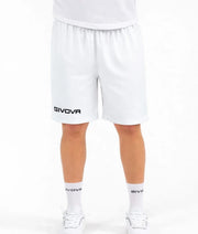 PANTALONCINO CAPO INTERLOCK BIANCO