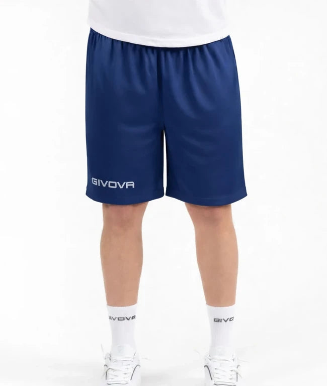 PANTALONCINO CAPO INTERLOCK BLU