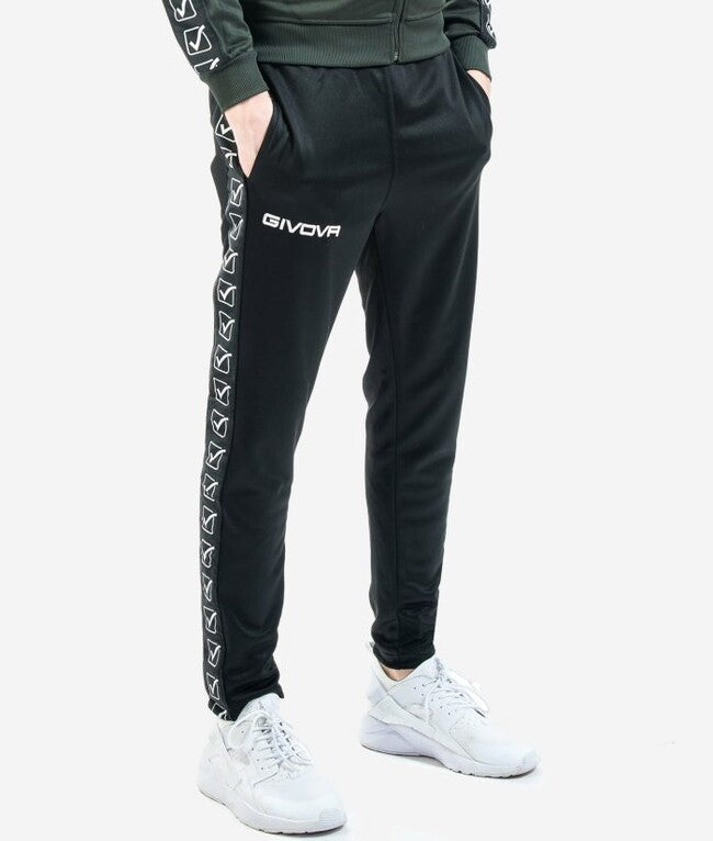 PANTALONE COLLEGE BAND NERO