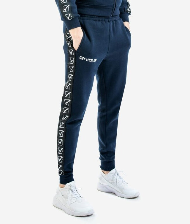 Анцуг PANTALONE FELPA BAND синьо