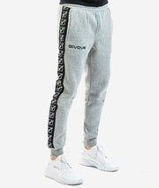 PANTALONE FELPA BAND GRIGIO MELANGE CHIARO