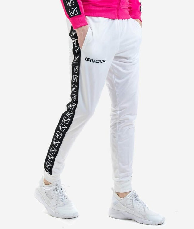 Анцуг PANTALONE TRICOT BAND бяло