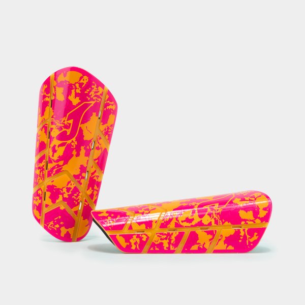 Протектори PANTHER SHIN GUARDS FLUOR PINK FLUOR ORANGE флуоресцентно розово