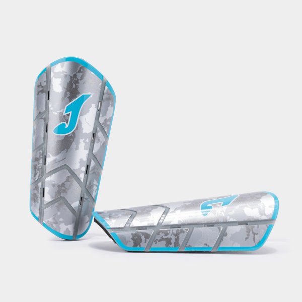 Протектори PANTHER SHIN GUARDS SILVER FLUOR TURQUOISE SILVER