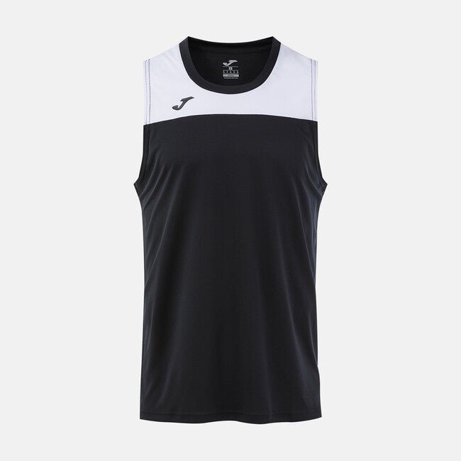PHOENIX III SLEEVELESS SHIRT BLACK WHITE BLACK-WHITE