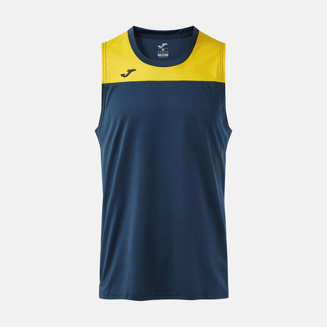 Волейболна фланелка PHOENIX III SLEEVELESS SHIRT морско синьо жълто