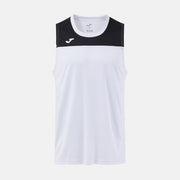 PHOENIX III SLEEVELESS SHIRT WHITE BLACK WHITE-BLACK