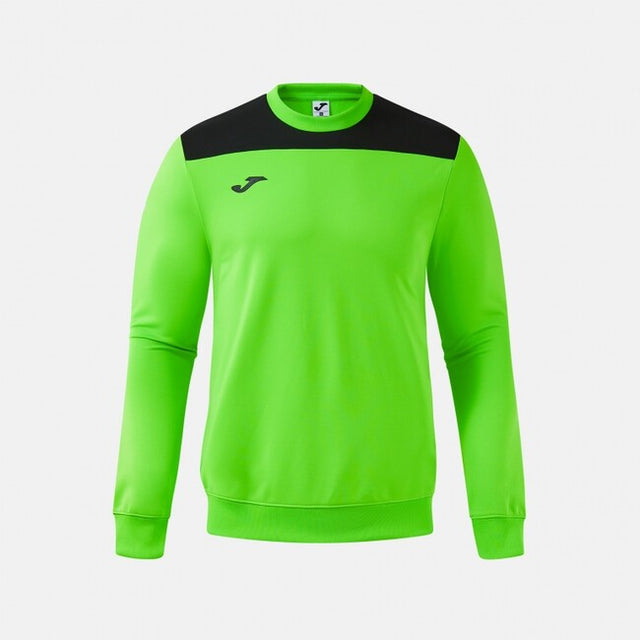 Суитшърт PHOENIX III SWEATSHIRT флуоресцентно зелено черно