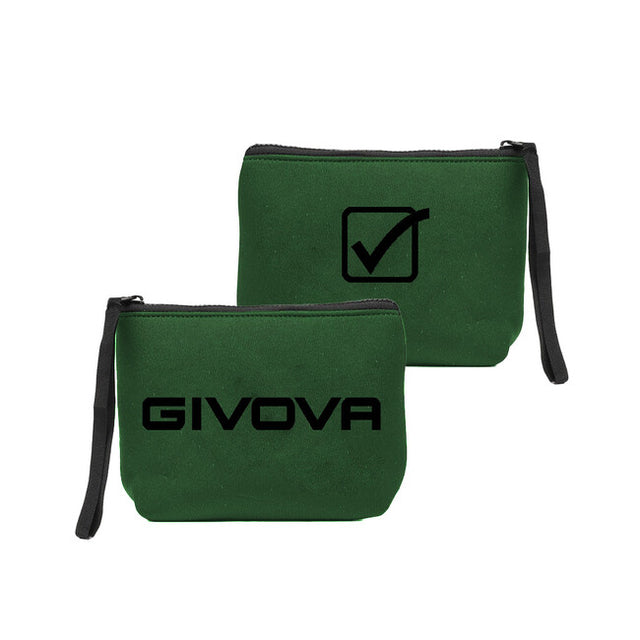 Чанта POCHETTE NEOPRENE 19*15*6 военно зелено-черно