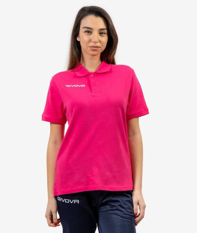 Поло блуза POLO COTONE PIQUET SUMMER фуксия