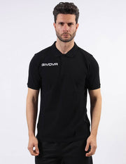 Поло блуза POLO COTONE PIQUET SUMMER черно