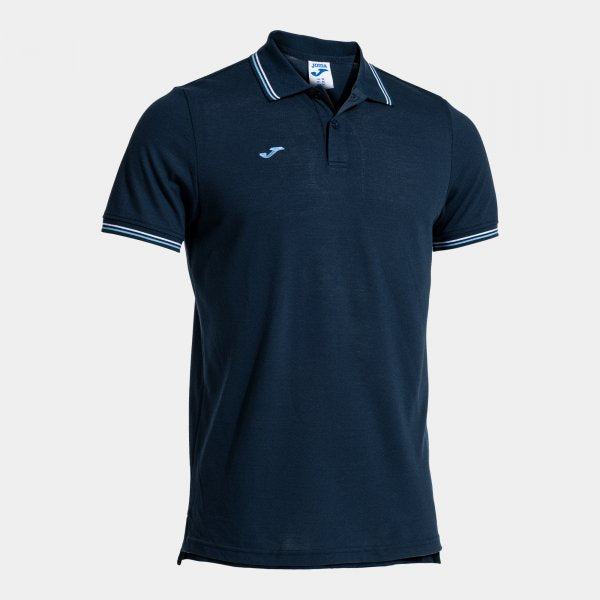 CONFORT CLASSIC SHORT SLEEVE POLO NAVY SKY BLUE NAVY-SKY BLUE