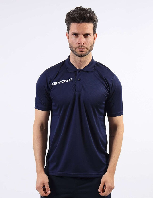 Тениска POLO POCKET синьо
