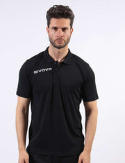 Тениска POLO POCKET черно