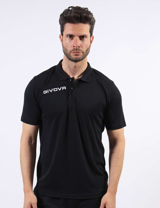 Тениска POLO POCKET черно