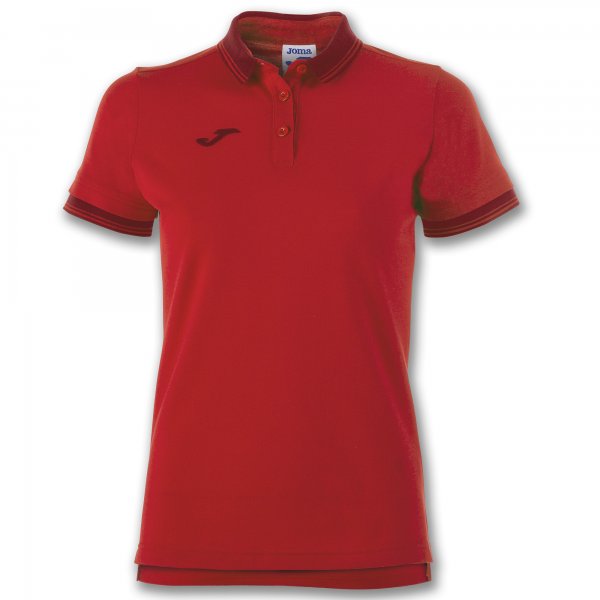 Дамски поло блуза S/S POLO SHIRT BALI II червено