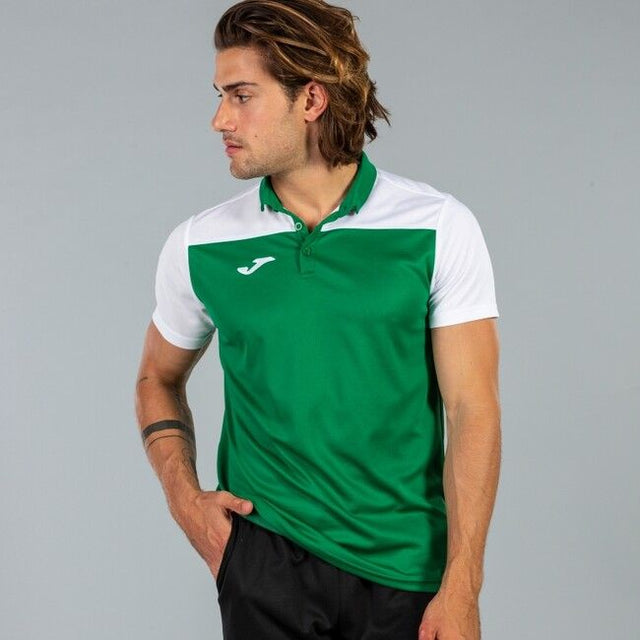 Поло блуза HOBBY II SHORT SLEEVE POLO зелено черно