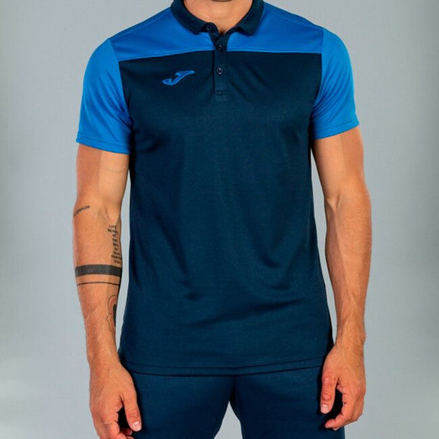 Поло блуза HOBBY II SHORT SLEEVE POLO морско синьо азурно