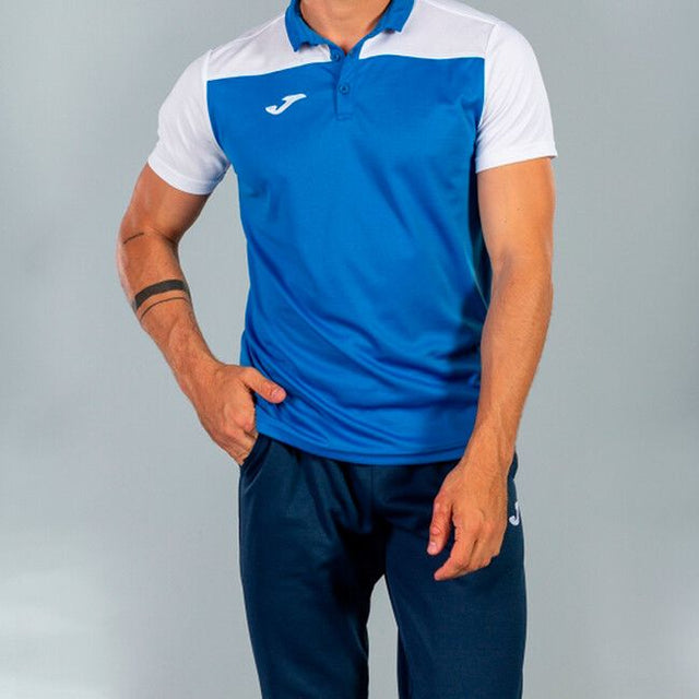 Поло блуза HOBBY II SHORT SLEEVE POLO азурно бяло