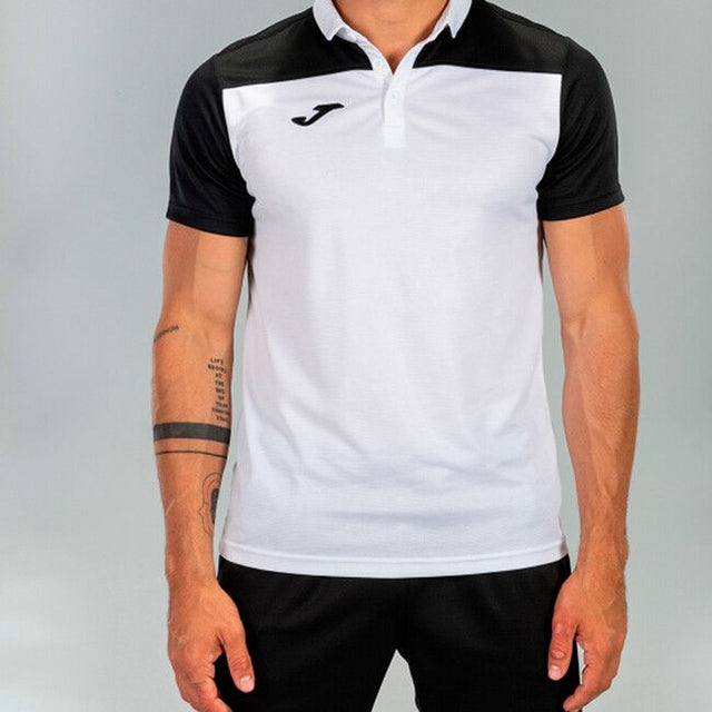 Поло блуза HOBBY II SHORT SLEEVE POLO бяло черно