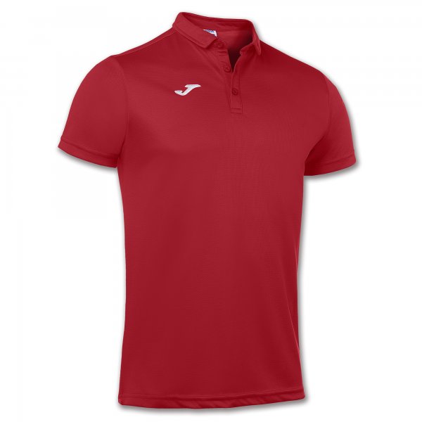 Поло блуза HOBBY SHORT SLEEVE POLO SHIRT червено