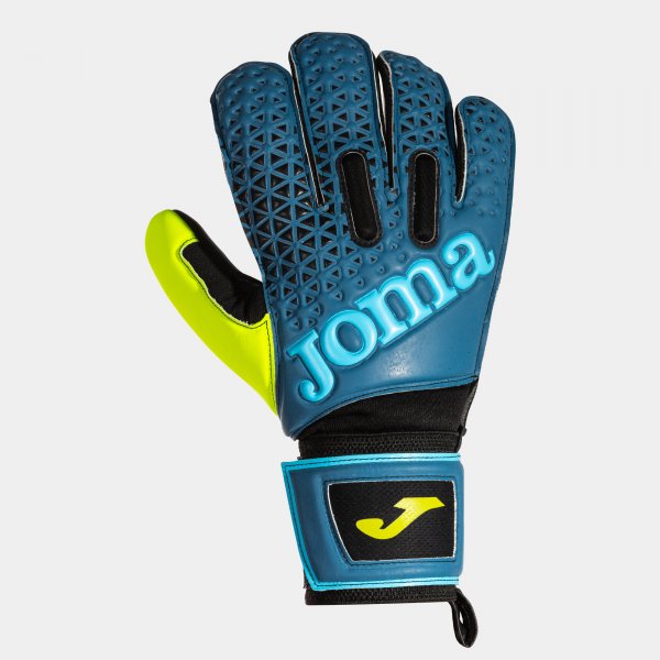 PREMIER GOALKEEPER GLOVES BLUE BLACK FLUOR YELLOW ROYAL