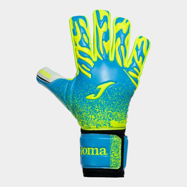 PREMIER GOALKEEPER GLOVES BLUE FLUOR GREEN ROYAL