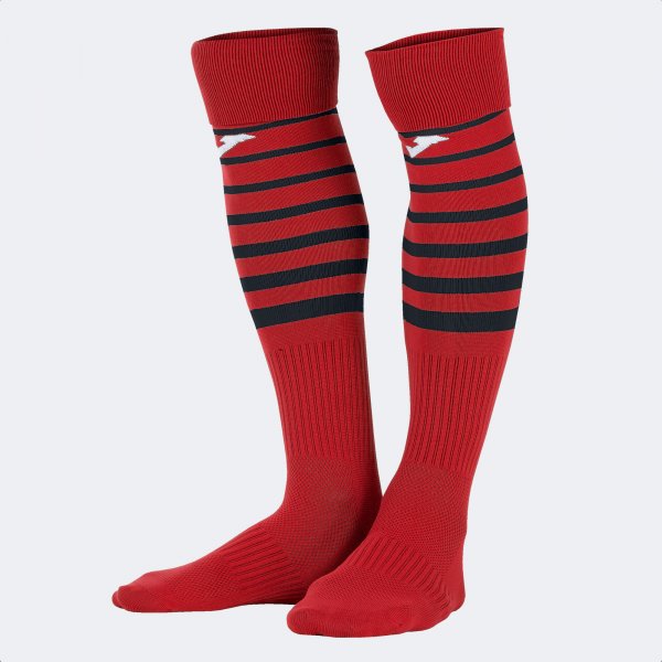 PREMIER II SOCKS RED-BLACK