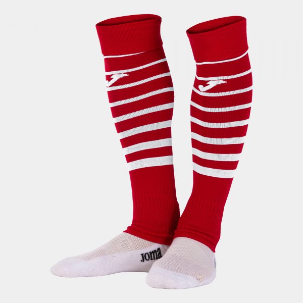 Гети / чорапи PREMIER II SOCKS червено бяло