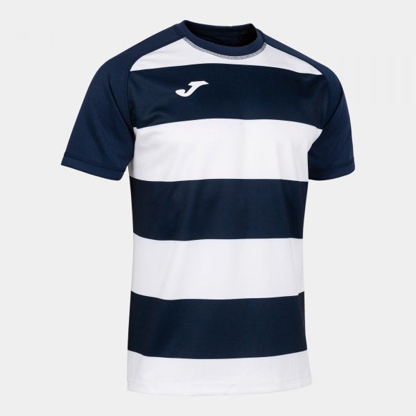 Ръгби екип T-SHIRT PRORUGBY II SHORT SLEEVE морско синьо бяло