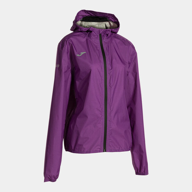 Дамска яке за дъжд R-CITY ICONIC NATURE RAINCOAT лилаво