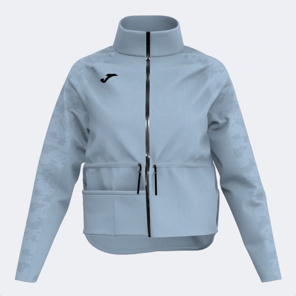 Дамска яке за дъжд R-CITY RAINCOAT светло синьо