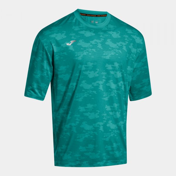 Поло блуза R-CITY SHORT SLEEVE T-SHIRT азурно