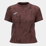 Дамски тениска R-CITY SHORT SLEEVE T-SHIRT кафяво