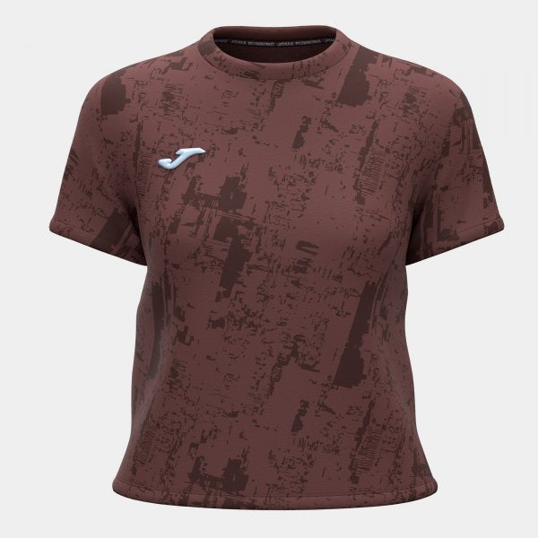 Дамски тениска R-CITY SHORT SLEEVE T-SHIRT кафяво