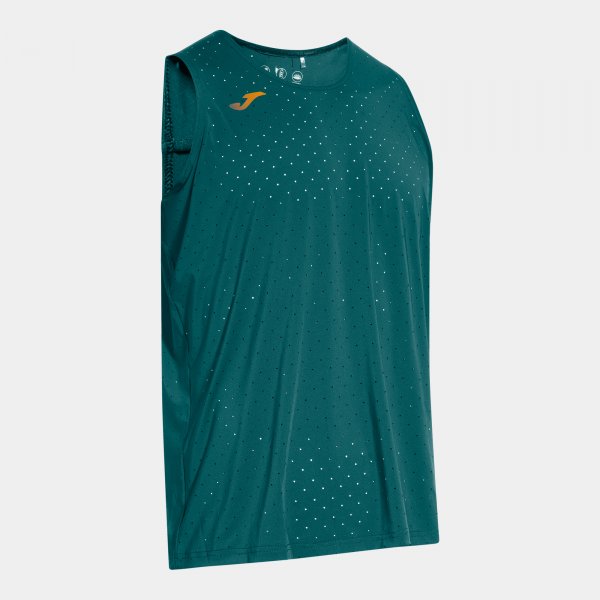 Поло блуза R-CITY TANK TOP тюркоазено