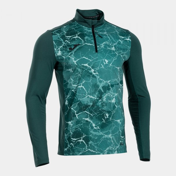 Суитшърт R-NATURE SWEATSHIRT тюркоазено