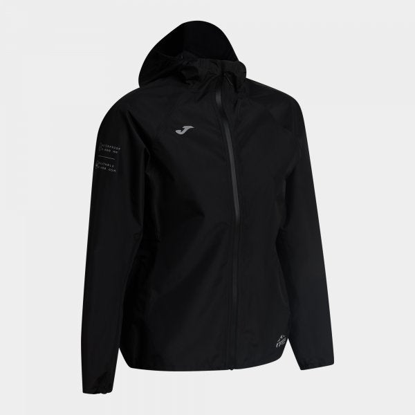 Дамска яке за дъжд R-TRAIL NATURE RAINCOAT черно
