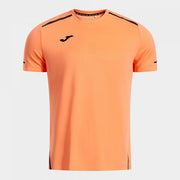 Поло блуза RANKING SHORT SLEEVE T-SHIRT оранжево