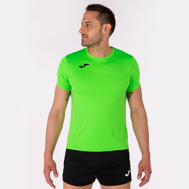 S/S T-SHIRT RECORD II FLUOR GREEN