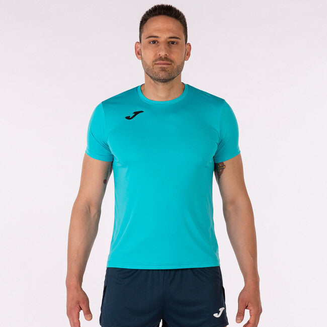 S/S T-SHIRT RECORD II FLUOR TURQUOISE