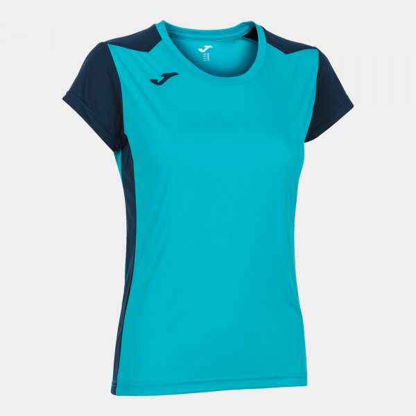 T-SHIRT RECORD II FLUOR TURQUOISE