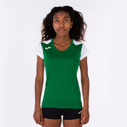 T-SHIRT RECORD II GREEN-WHITE