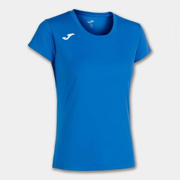 Дамски тениска за бягане RECORD II SHORT SLEEVE T-SHIRT азурно