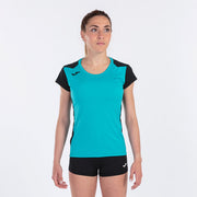 T-SHIRT RECORD II TURQUOISE