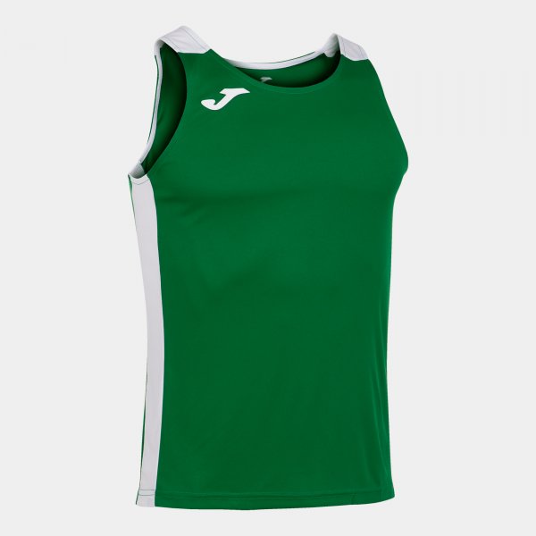 T-SHIRT RECORD II GREEN-WHITE