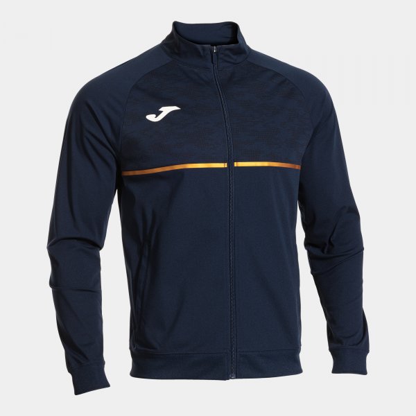 Суичър с цип RECORD III FULL ZIP SWEATSHIRT морско синьо